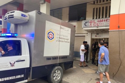 Jhonny Coello fue trasladado a una clínica donde posteriormente falleció.