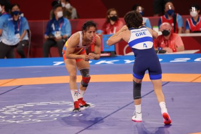 Luisa Valverde ahora va por los cuartos de final.