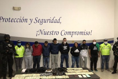 Dos de los procesados son de origen colombiano.