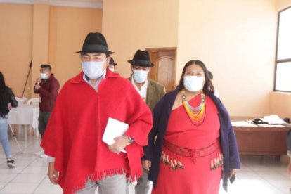 El miércoles pasado Leonidas Iza presentó la propuesta económica que, según la Conaie, permitiría superar la crisis del país.