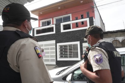 El percance se suscitó en la cooperativa César Sandino, del Guasmo, en el sur de Guayaquil.