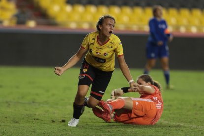 Jhojandy Monsalve milita en Barcelona desde la temporada 2019.