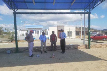 En días previos realizaron las adecuaciones necesarias para el acto solemne en la comuna de Sancán.