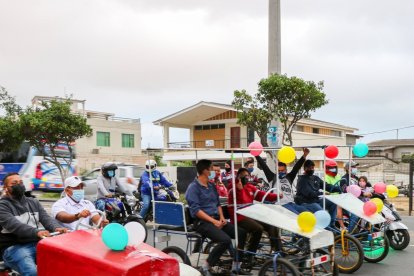 Moradores de San Lorenzo volvieron a disfrutar de festejos en honor al barrio