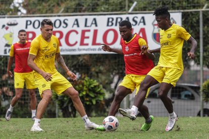 Carlos Garcés ha regresado con todo a los entrenamientos.