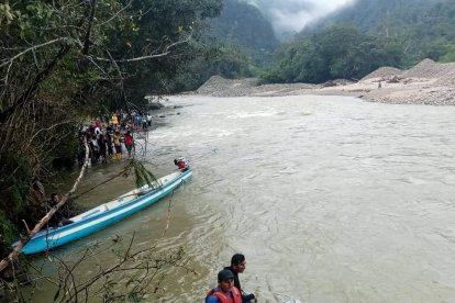 La búsqueda del menor no ha cesado.