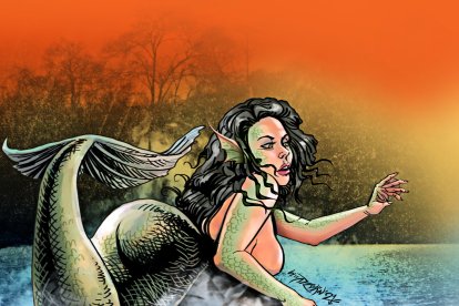 Referencial de la sirena manaba.