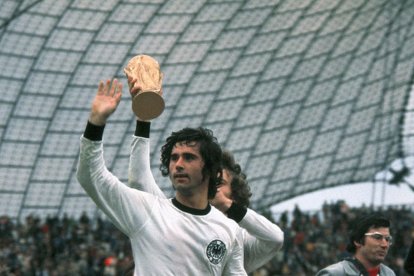Gerd Müller un crack alemán, murió a los 75 años.