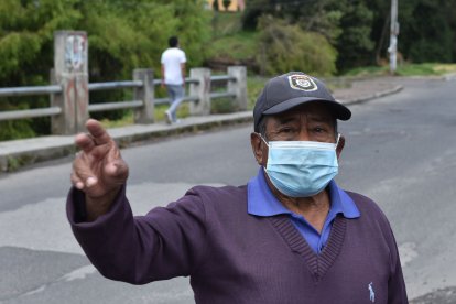 José Chiguano dice que en los últimos meses se ha incrementado la inseguridad.