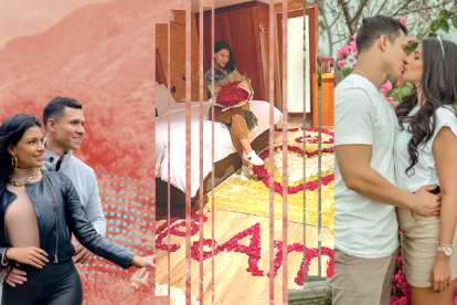 Fabricio Alvarado, novio de Conny Garcés, se la llevó en viaje sorpresa a Baños. La pareja vivió una luna de miel, en corto.