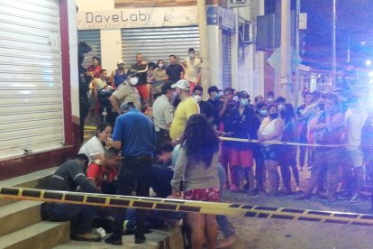 Eder Loor Zambrano, de 39 años, fue atacado en la ciudadela Costa Azul, en Manta.