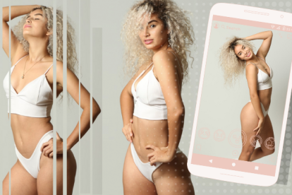 Ella juega como volante de marca y le gusta asistir a sus compañeras.