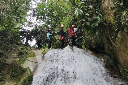 El canyoning es uno de los deportes que se fortalece en la localidad