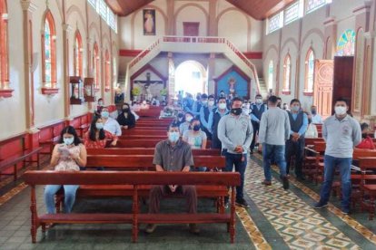 Desde el 4 de agosto se vienen desarrollando las jornadas de oración en el santuario.