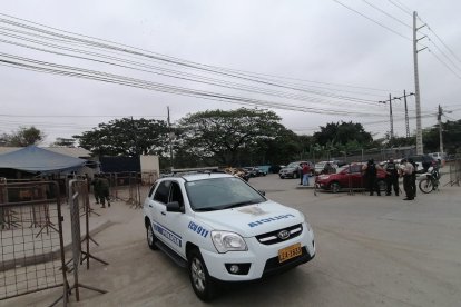 Los incidentes se suscitan en la 'Peni', en el kilómetro 16,5 de la vía a Daule.