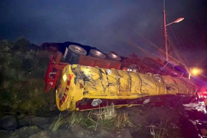 El hecho ocurrió la madrugada de este domingo.