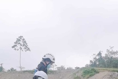 El hecho ocurrió en  las Canteras del Toachi, donde trabajaban en una obra municipal.