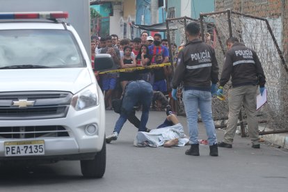 En el Guasmo Central de Guayaquil fue asesinado Jordy Soto Castellón.GUAYAQUIL-ECUADOR