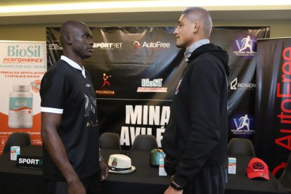 Abel Mina y Jesús Avilés se midenen la pelea estelar de la cartelera boxística que se realizará en la capital.