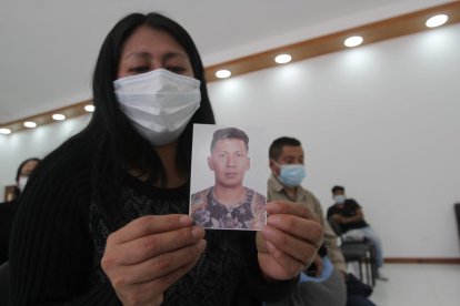 La madre de Iván no asimila lo que pasó con su hijo.