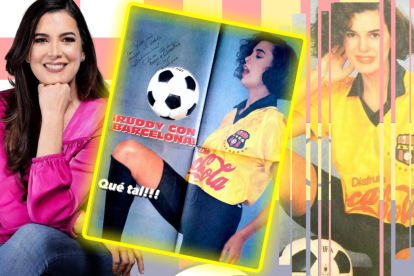 La venezolana publicó la gráfica en sus redes sociales.