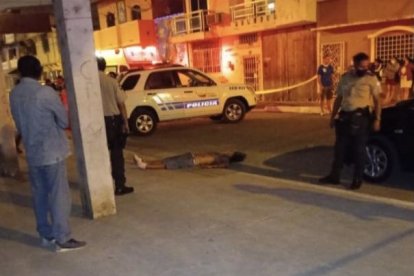 El crimen ocurrió en las calles Rocafuerte y Primera Norte, del barrio Amazonas, en Machala.