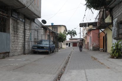 En este lugar se perpetró el ataque, en el Guasmo, sur del Puerto Principal.