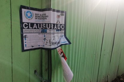 El lugar de los hechos fue clausurado por la Intendencia del Guayas.