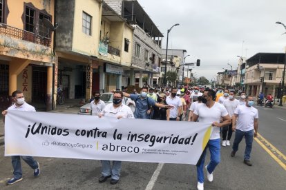 El pasado 28 de agosto se realizó una marcha por la paz en las principales calles de Babahoyo.