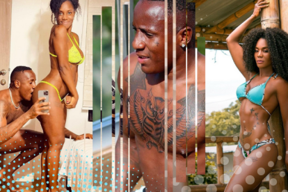 Kevin Mina y Erika Valencia suben la temperatura con sensual foto.