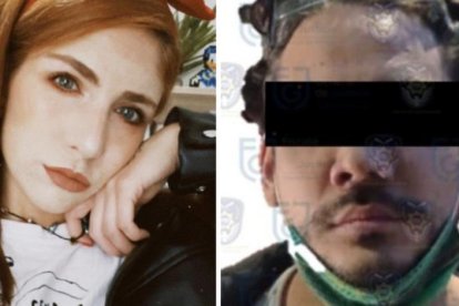 Nath Campos y su agresor Rix.