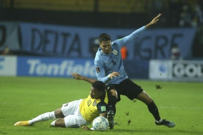 La selección de Uruaguay se impuso 1-0 a Ecuador, en las eliminatorias a Catar 2022.