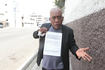 Dalemberg Ballesteros denunció a persona que lo golpeó e insultó.