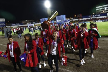 Wendy Villón, entrenadora que ha ganado tres títulos de SuperLiga femenina.