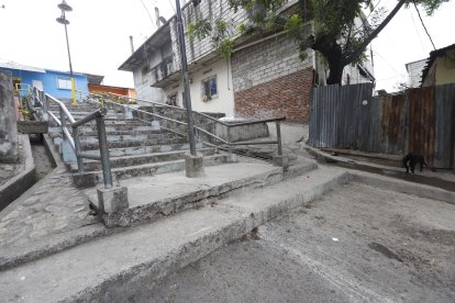 En este lugar se registró el último crimen de la jornada, en el sector Juan Montalvo.
