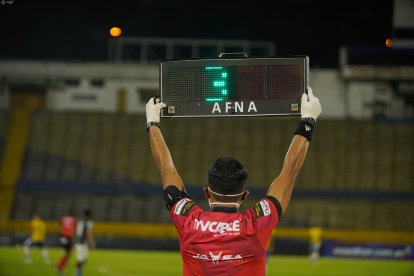 Los árbitros del Ecuador se paralizaron durante la fecha 7 de la segunda etapa de la LigaPro.