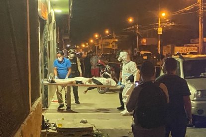 Tres muertos y cuatro heridos dejó la balacera en Puerto Bolívar.