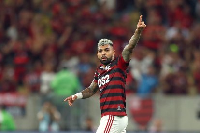 Gabriel Barbosa es el máximo goleador de la Copa Libertadores 2021.