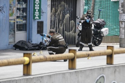 La mujer murió al instante.