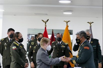 Fotografía cedida este miércoles por la Policía Nacional de Ecuador