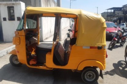 El uso de tricimotos para asaltar a la gente se ha vuelto común en las zonas periféricas de Guayaquil.