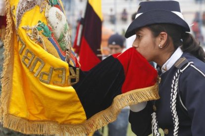 Este año el evento de Juramento a la Bandera tampoco será enteramente presencial, debido a la pandemia.