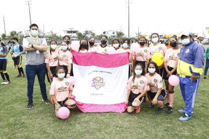 El equipo Las Leonas es del sector de La Guangala de Guayaquil.