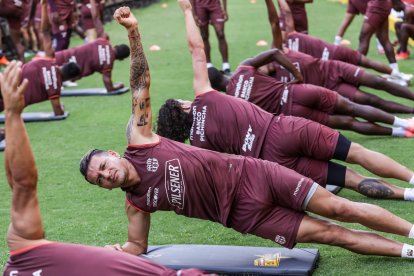 Carlos Garcés es el goleador de Barcelona en Libertadores con 3 anotaciones.