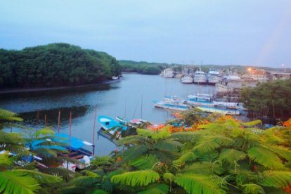 Vista panorámica de la parroquia El Morro, perteneciente al cantón Guayaquil.