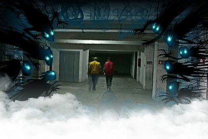 En este lugar es donde se habría suicidado una mujer hace años.