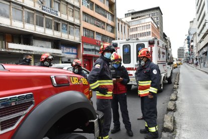 El afectado fue llevado a una casa de salud.