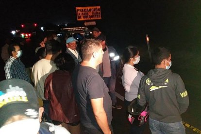 Ronny Villalva quedó sin vida en un canal de riego del recinto Cabeza de Vaca.