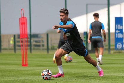 Jeremy Sarmiento fue ascendido al primer equipo del Brighton de Inglaterra.