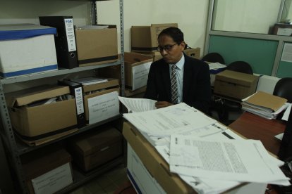 La Fiscalía aún debe revisar cientos de expedientes en la localidad.